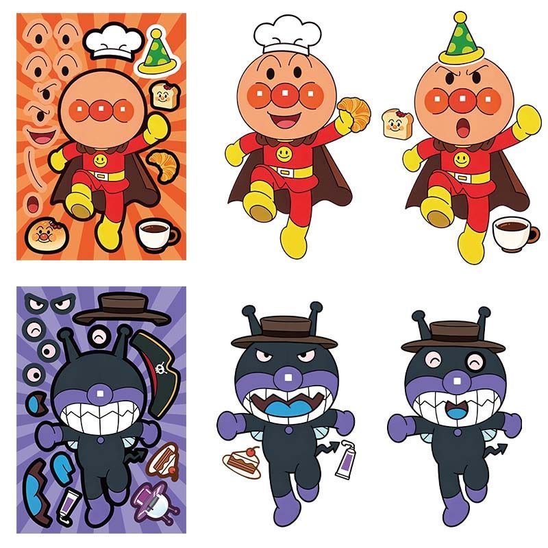 Anpanman kolaj çıkartmaları, s - Cosplay Prop Diy incelemesi ve fiyatı