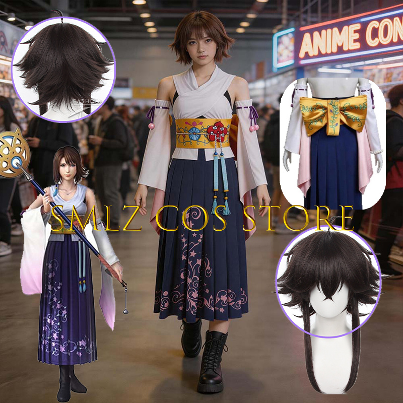 Smlz FFX Yuna Cosplay Anime FF - Anime Cosplay Prop incelemesi ve fiyatı