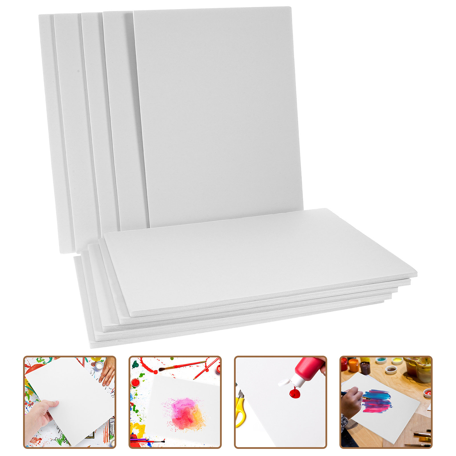 10 Adet Boş Köpük Levha Büyük  - Cosplay Prop Foam Board incelemesi ve fiyatı