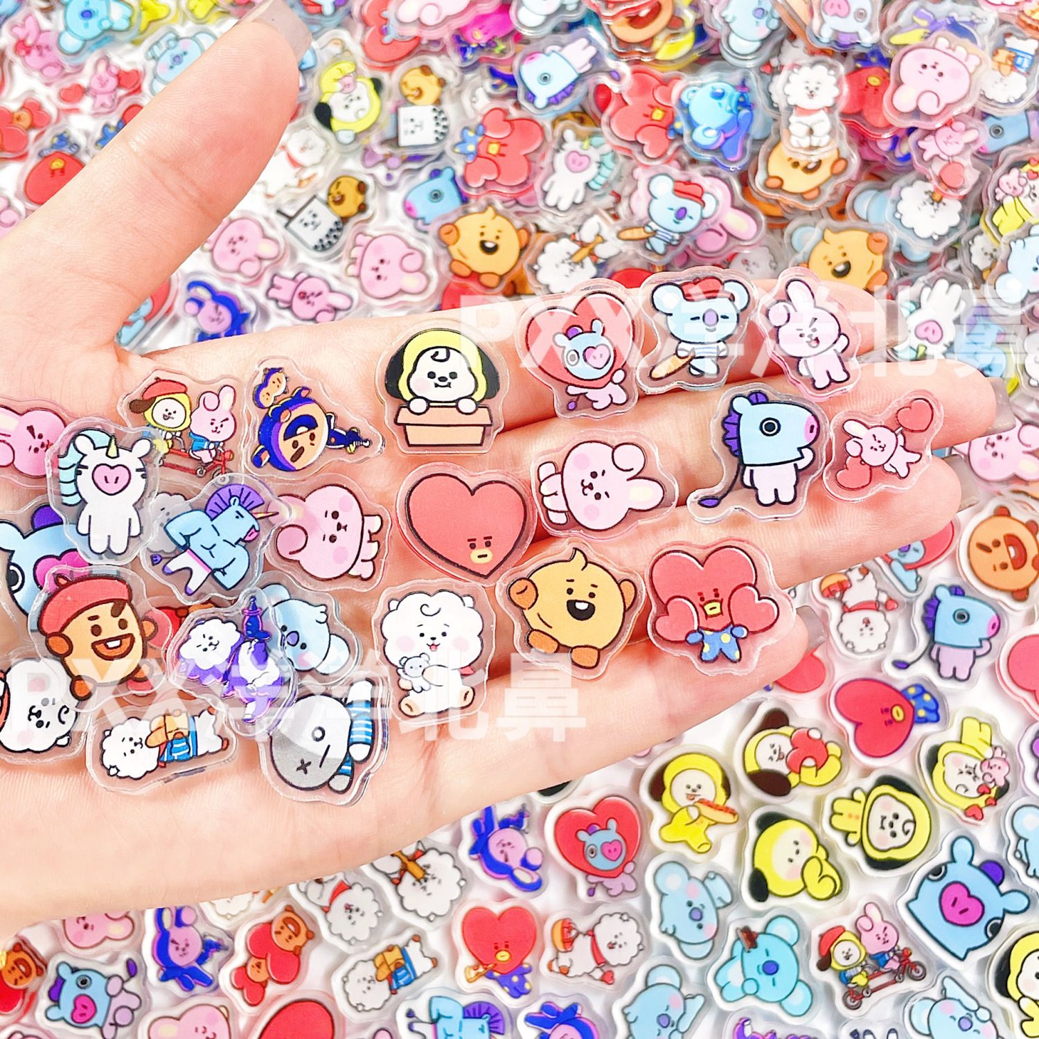 100 adet BT21 BTS Tek Katmanlı - Cosplay Prop Diy incelemesi ve fiyatı